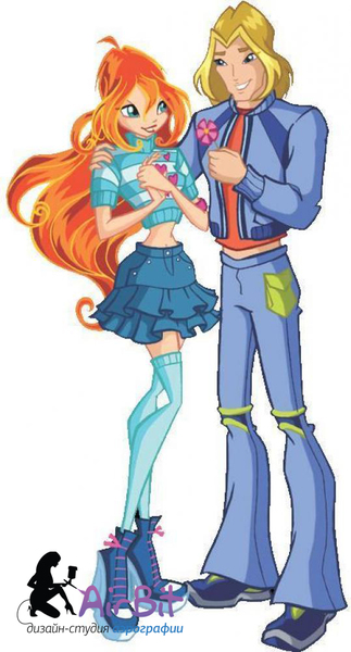 Рисунок Winx ребенку в подарок