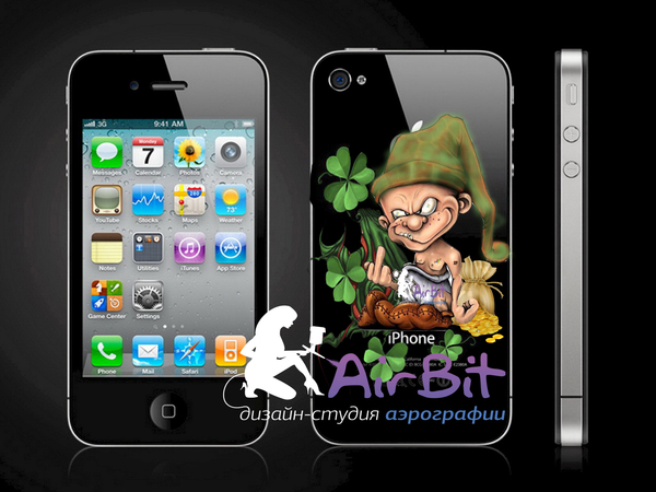 Лепрекон на iphone 4g