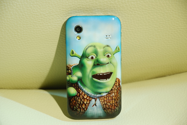 Шрек на самсунг Galaxy