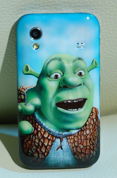 Шрек на самсунг Galaxy